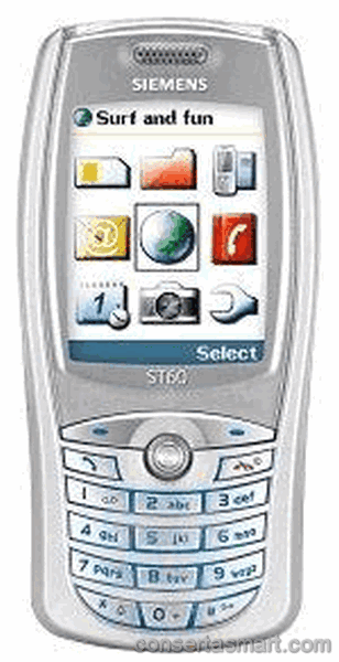 lcd não aparece imagem ou está quebrado Siemens ST60
