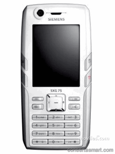 lcd não aparece imagem ou está quebrado Siemens SXG75
