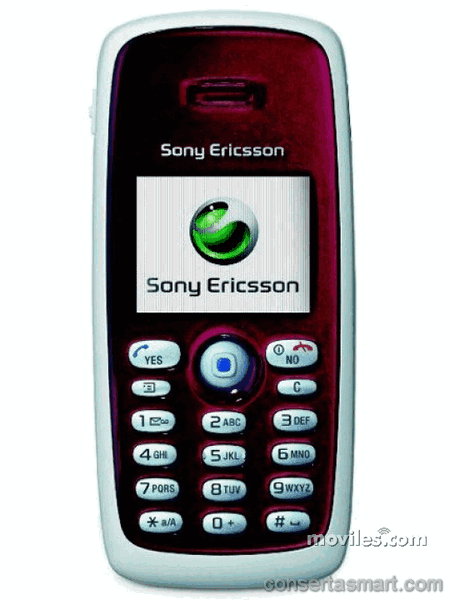 lcd não aparece imagem ou está quebrado Sony Ericsson T300