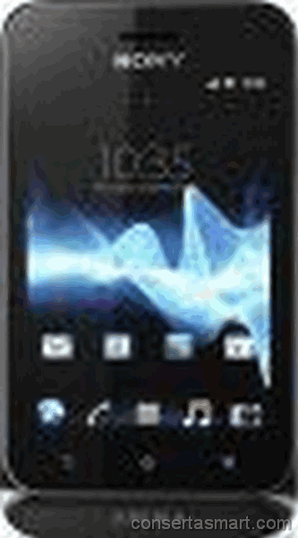 lcd não aparece imagem ou está quebrado Sony Xperia Tipo Dual
