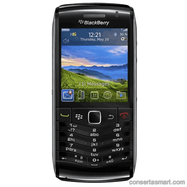 não atualiza RIM BlackBerry Pearl 9105