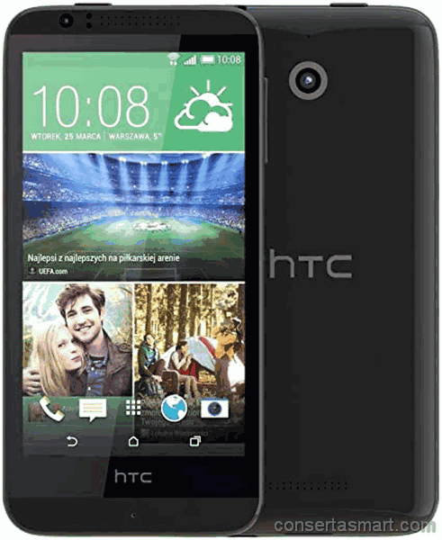 não conecta wifi HTC Desire 510