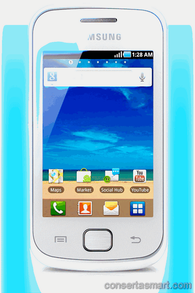 não conecta wifi Samsung Galaxy Gio