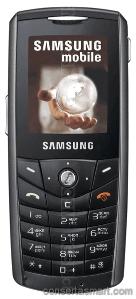 não conecta wifi Samsung SGH-E200