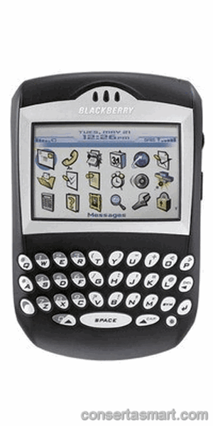 não desliga RIM Blackberry 7290