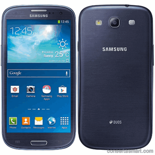 não gira tela Samsumg Galaxy S3 Neo Duos