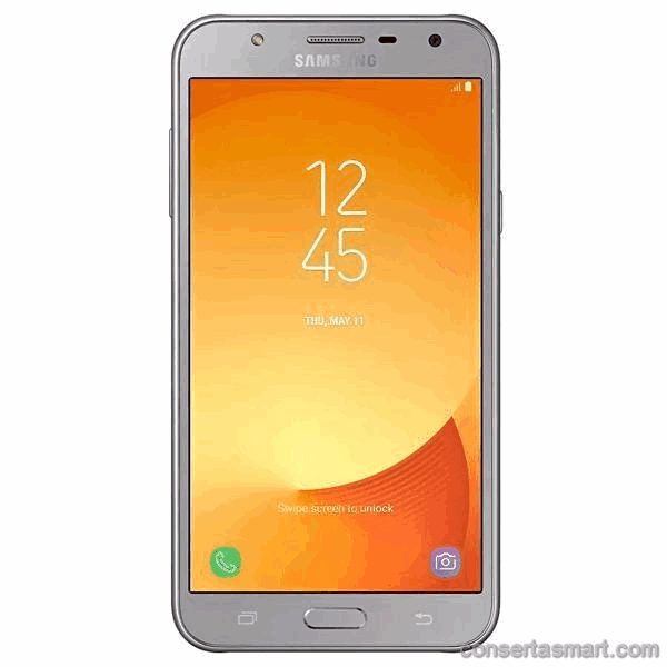 não gira tela Samsung Galaxy J7 Core