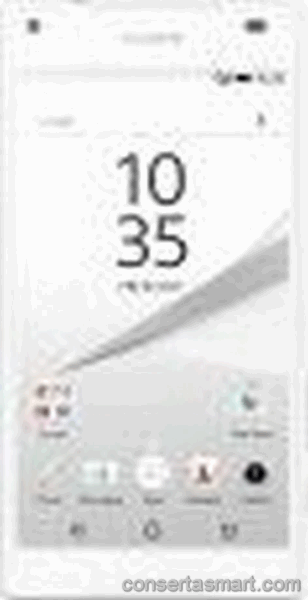 não gira tela Sony Xperia Z5 Compact