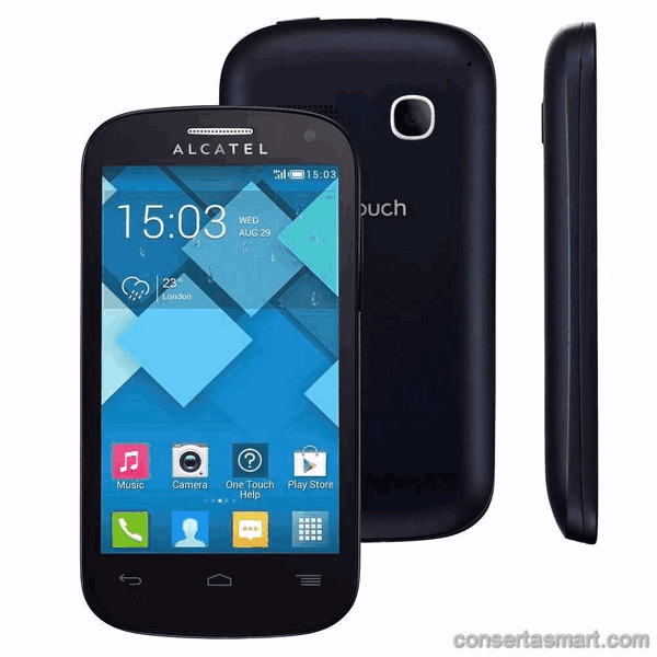 não liga Alcatel OneTouch Pop C3