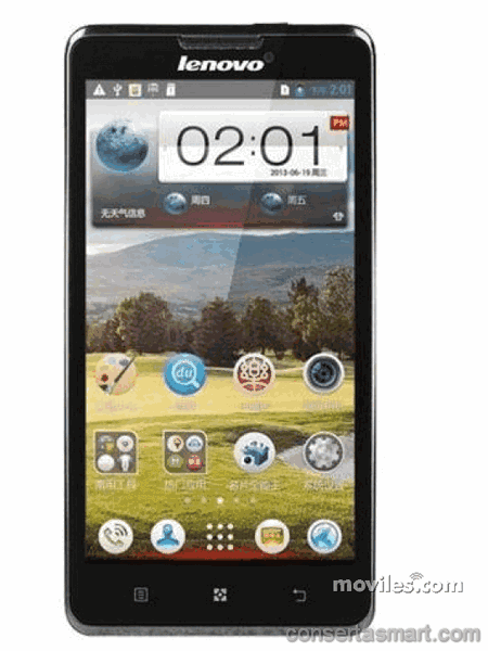 não liga Lenovo P780