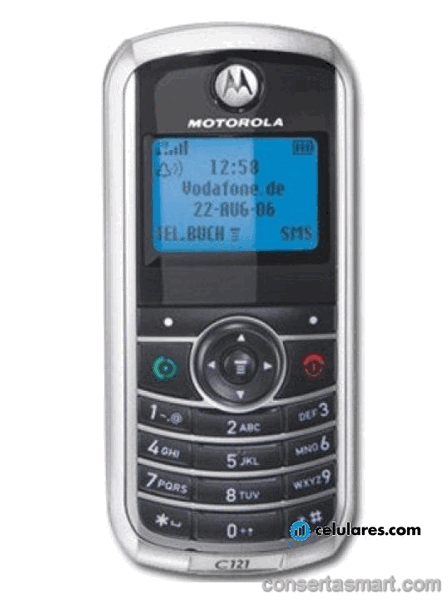 não liga Motorola C121