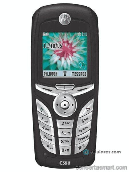 não liga Motorola C390