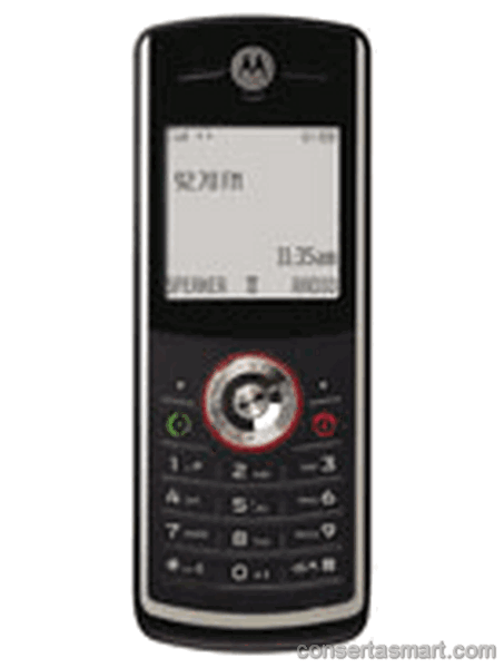 não liga Motorola W161