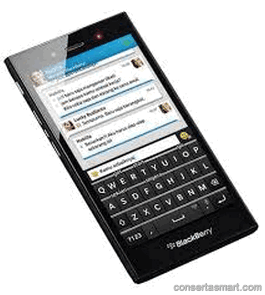 não reconhece sim na bandeja RIM BlackBerry Z3