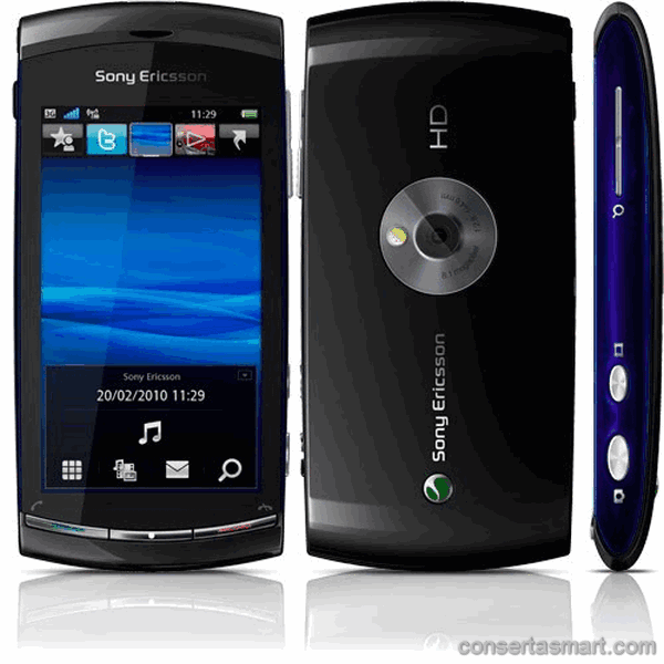 não restaura Sony Ericsson Vivaz