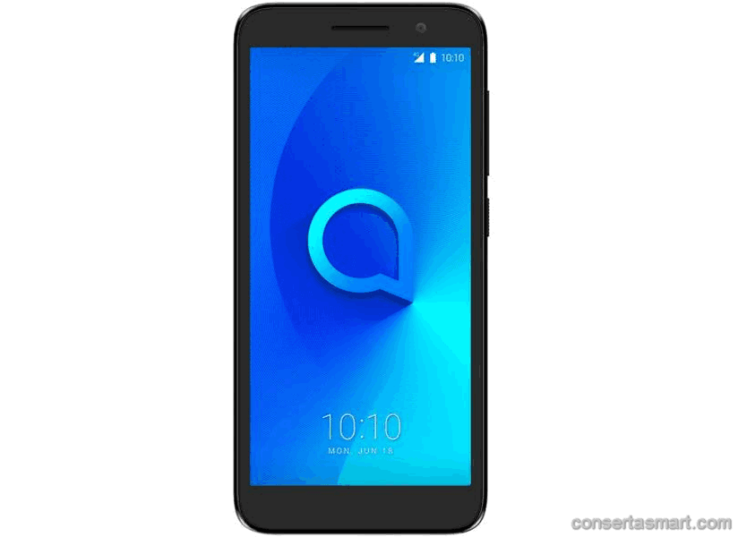 não sai som Alcatel 1