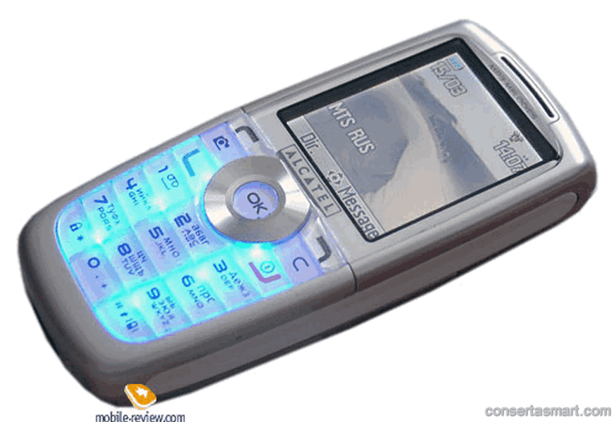 não sai som Alcatel One Touch 757