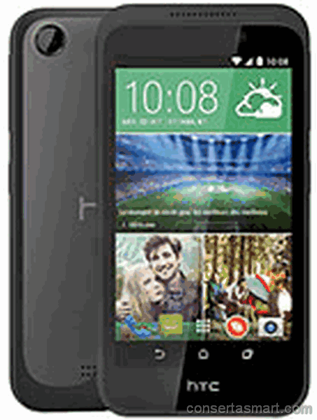 não sai som HTC Desire 320