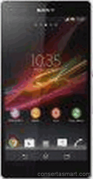não sai som&nbsp;SONY XPERIA Z