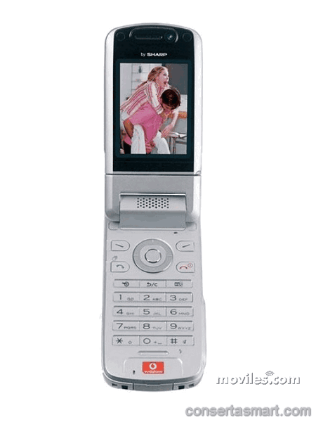 não sai som Sharp 802
