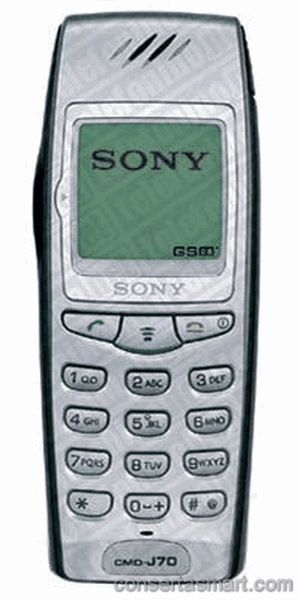 não sai som Sony CMD J70