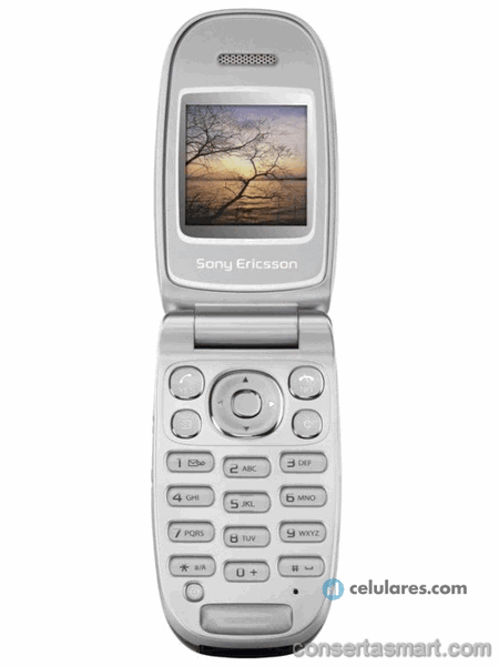 não sai som Sony Ericsson Z300i