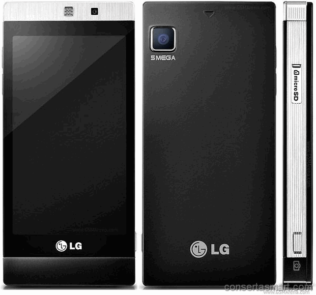 não toca som LG GD880 Mini