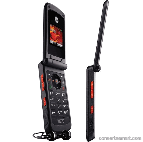 não vibra Motorola W270