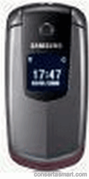 pessoa não escuta sua voz ligação Samsung E2210