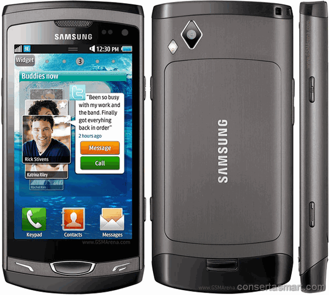 pessoa não escuta sua voz ligação Samsung S8530 Wave 2