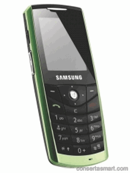 pessoa não escuta sua voz ligação Samsung SGH-E200 Eco