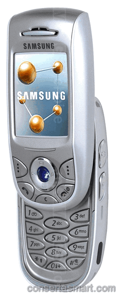 pessoa não escuta sua voz ligação Samsung SGH-E800