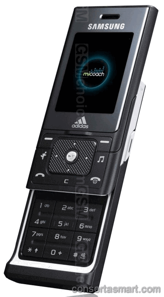 pessoa não escuta sua voz ligação Samsung SGH-F110