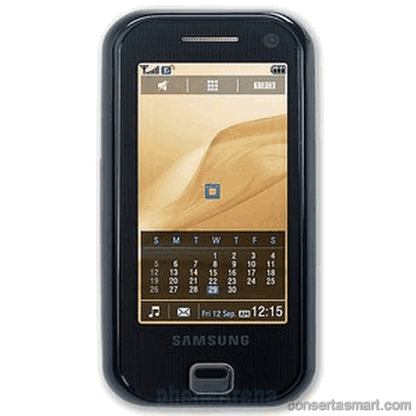 pessoa não escuta sua voz ligação Samsung SGH-F700