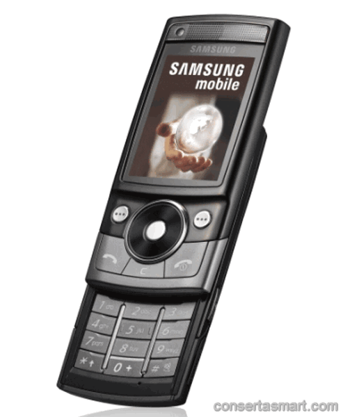 pessoa não escuta sua voz ligação Samsung SGH-G600