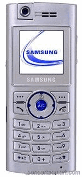 pessoa não escuta sua voz ligação Samsung SGH-X610