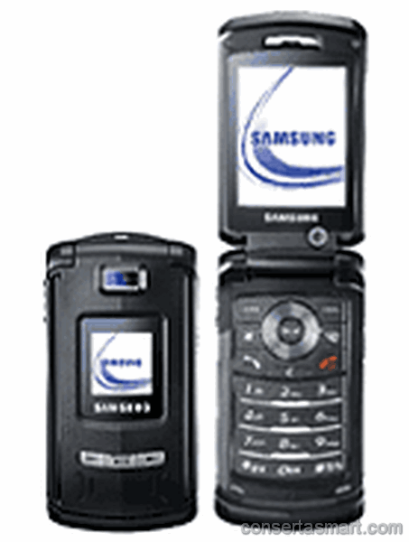 pessoa não escuta sua voz ligação Samsung SGH-Z540