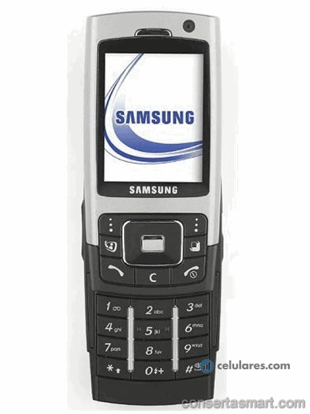 pessoa não escuta sua voz ligação Samsung SGH-Z550