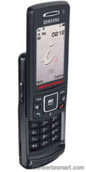 pessoa não escuta sua voz ligação Samsung SGH-Z630