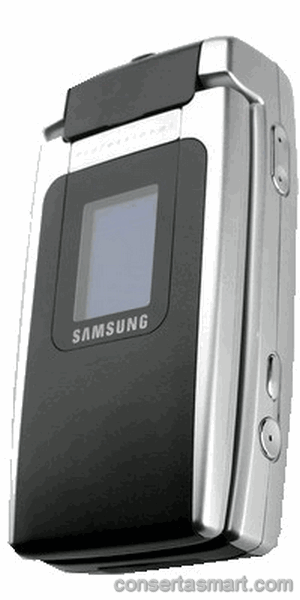 pessoa não escuta sua voz ligação Samsung SGH-Z700