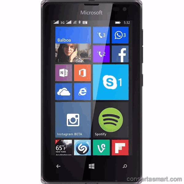 placa em curto Nokia Lumia 430