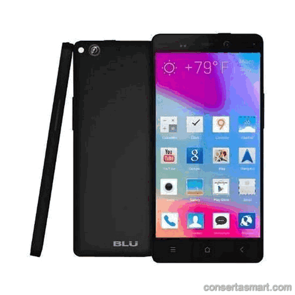 problema em aplicativo erros de software Blu Life Pure