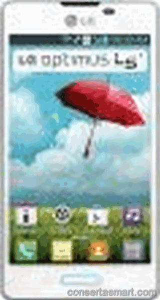 problema em aplicativo erros de software LG Optimus L5 II