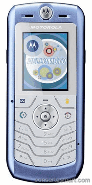 problema em aplicativo erros de software Motorola L6 i-mode