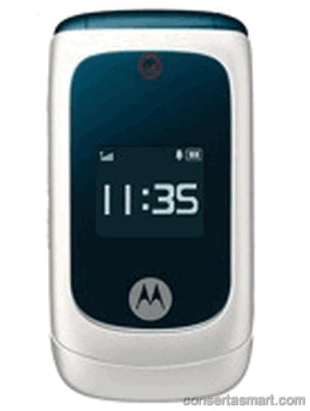 problema em aplicativo erros de software Motorola Moto EM330