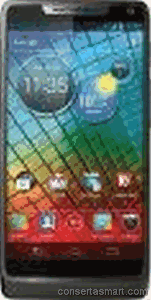 problema em aplicativo erros de software Motorola RAZRi