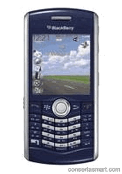 problema em aplicativo erros de software RIM BlackBerry Pearl 8120