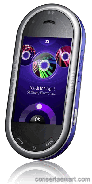problema em aplicativo erros de software Samsung M7600 Beat DJ