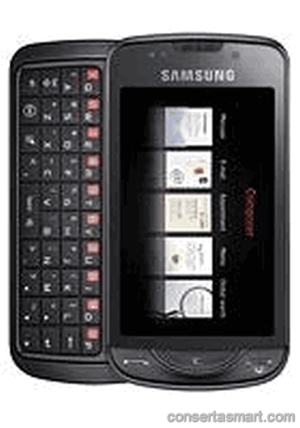 problema em aplicativo erros de software Samsung Omnia Pro B7610
