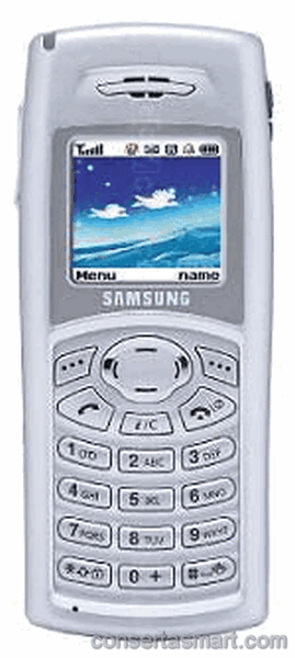 problema em aplicativo erros de software Samsung SGH-C100